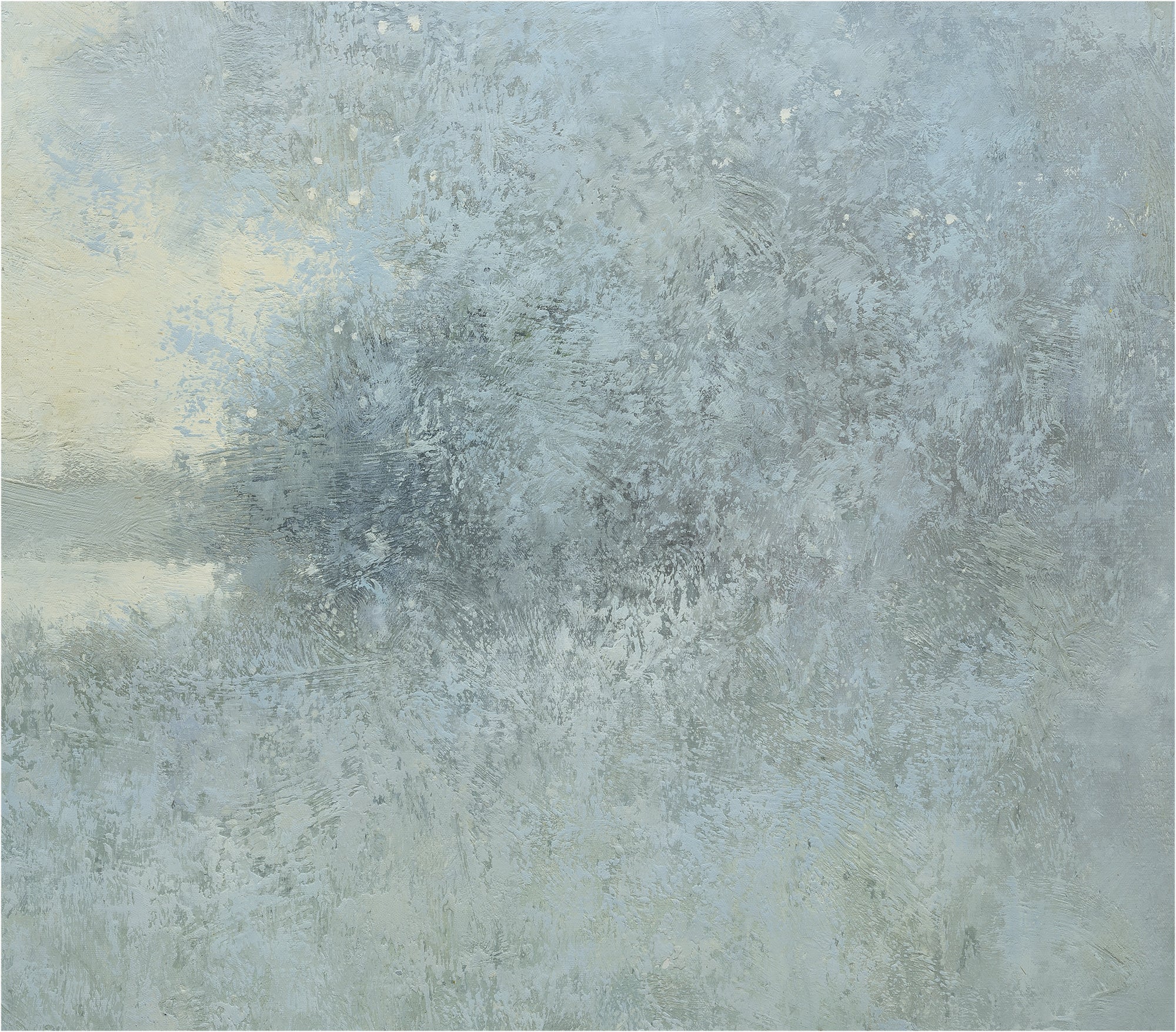 Giclee on Canvas-Modern Lake Landscape Artwork 8194306 image 2