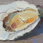 Giclee on Canvas-Contemporary Oyster Artwork A138E image 1