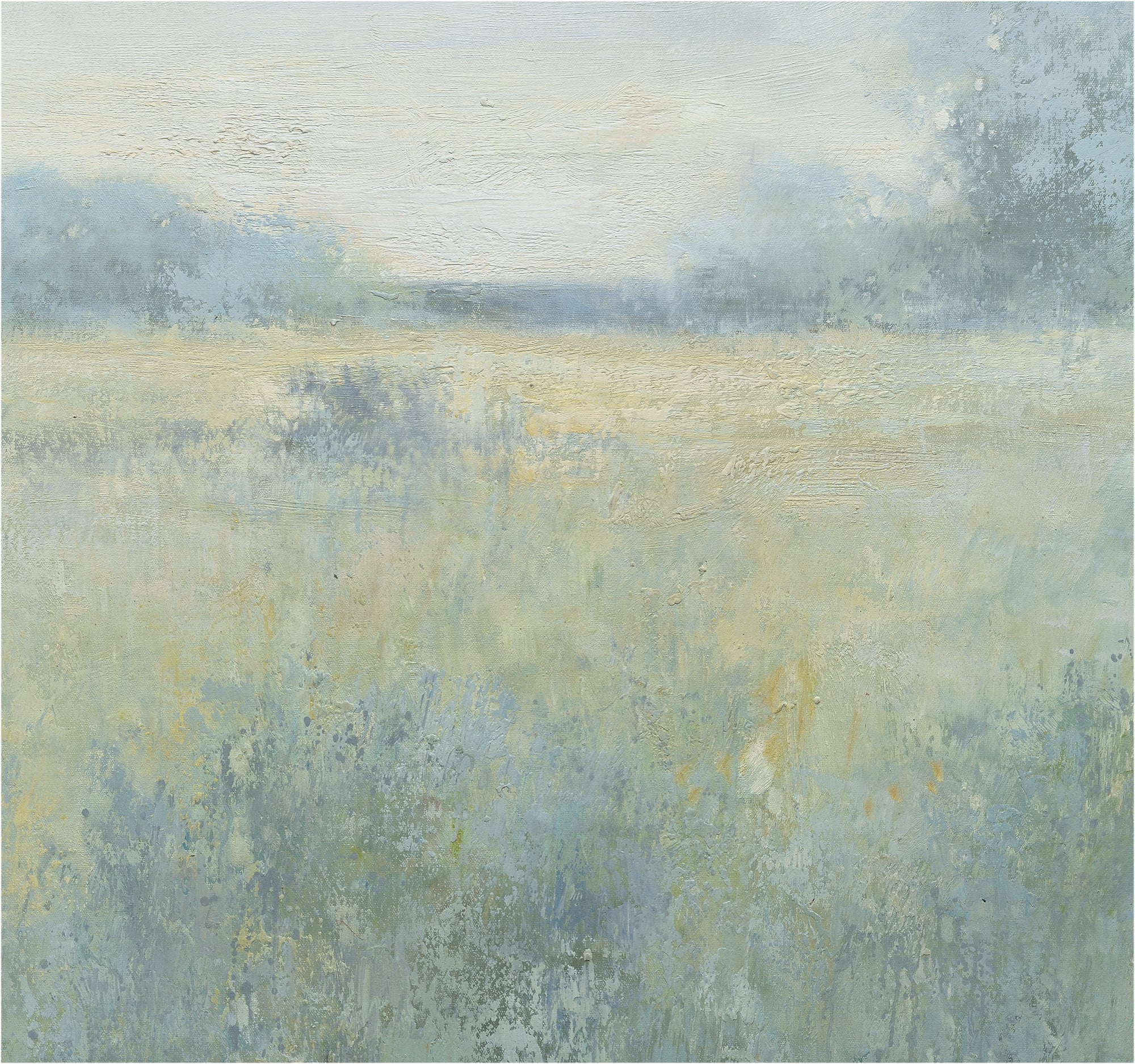 Giclee on Canvas-Modern Field Landscape Artwork 919101701 image 1