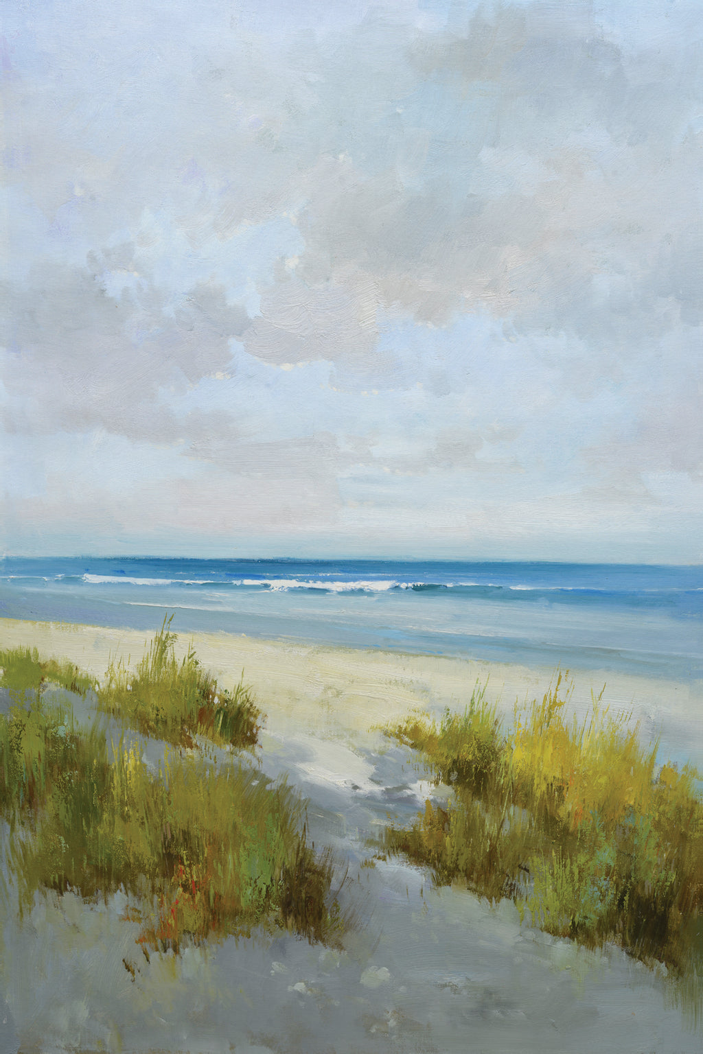 Giclée on Canvas-Modern Beach and Grass  Artwork 923440 image 0