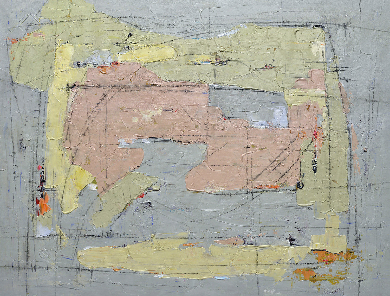 36x48 abstract oil painting on canvas 72071015 image 0