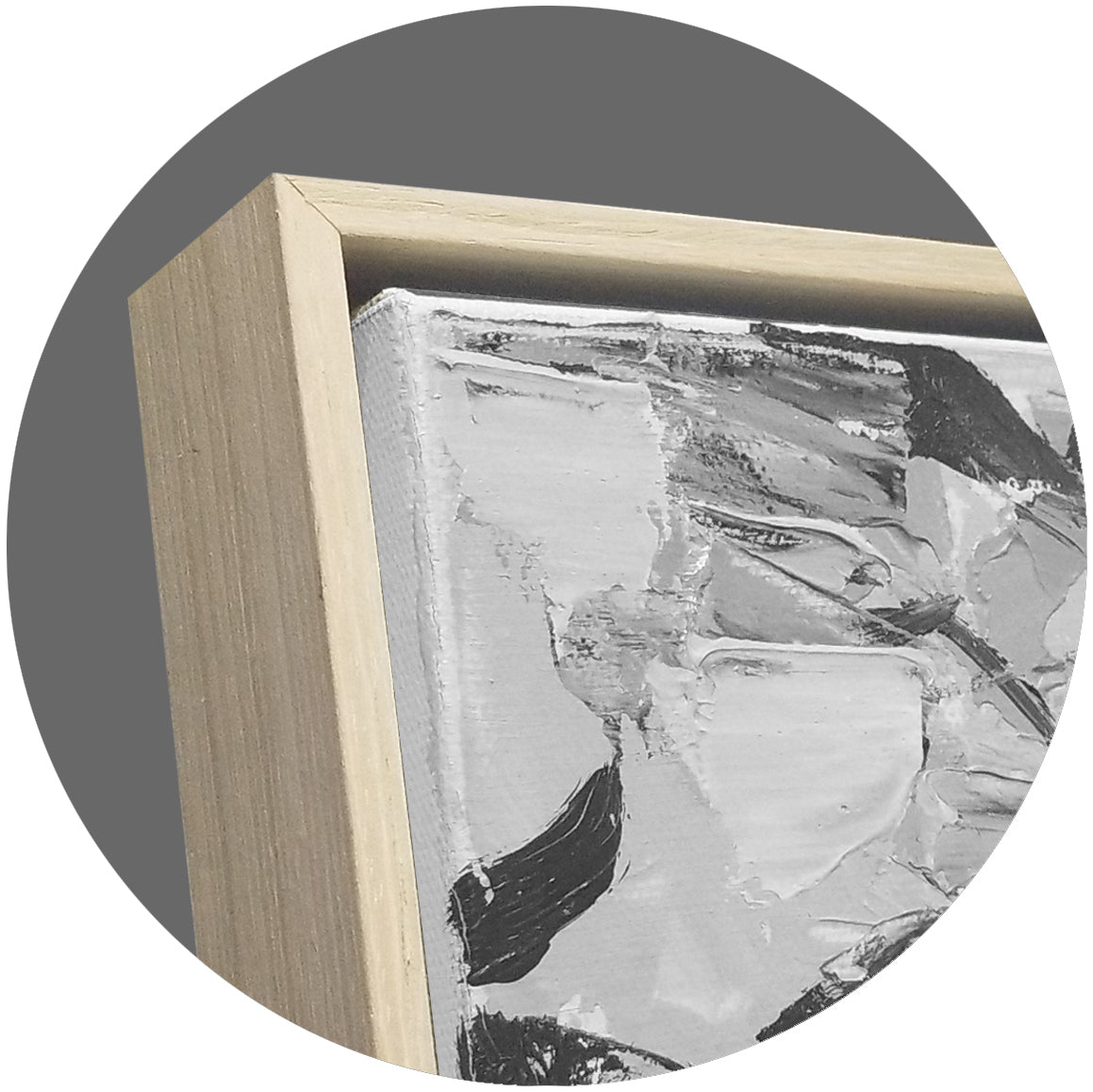 36x48 abstract oil painting on canvas 72071020 image 3