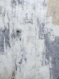 Giclée on Canvas-Modern Gray &White Abstract Artwork P23741 image 0