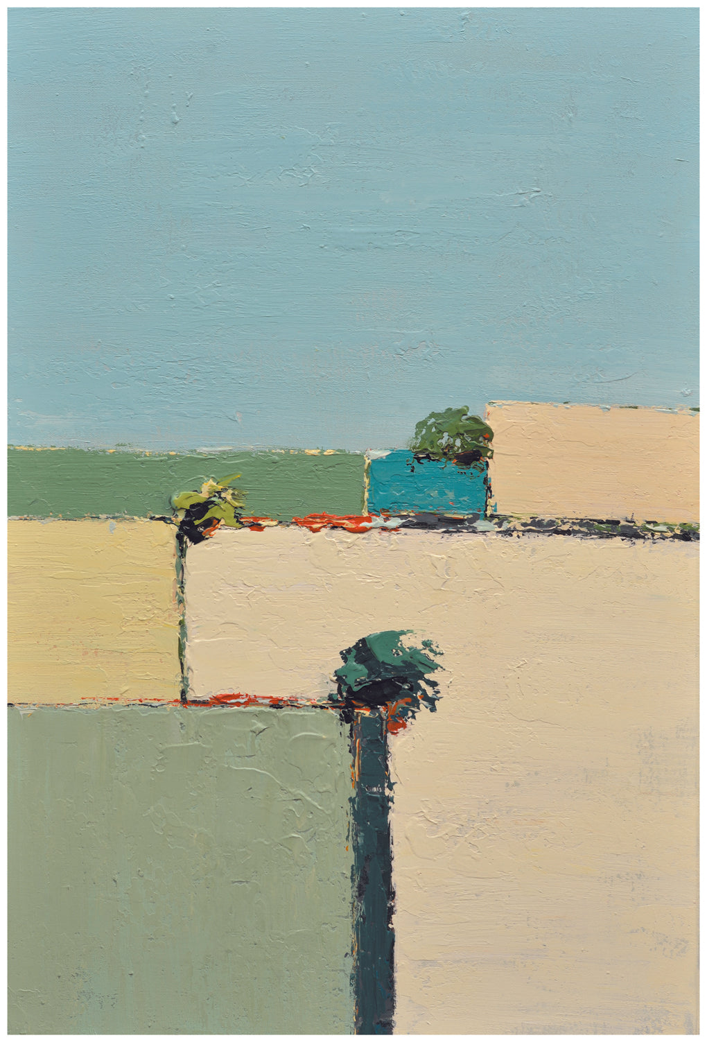 Giclee on Canvas-Modern Abstract Artwork 4201101 image 0