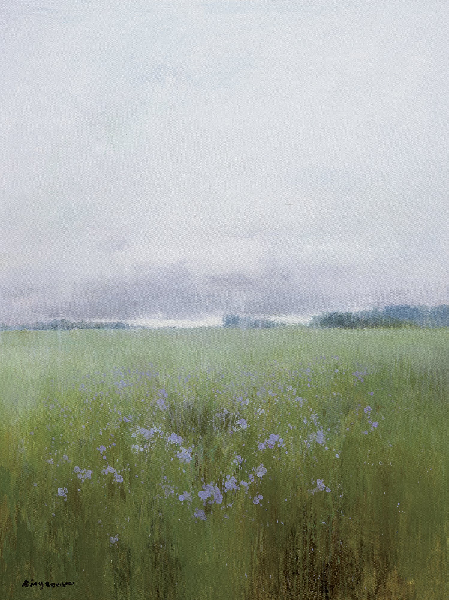 Giclee on Canvas-Modern Landscape Artwork 823445 image 0