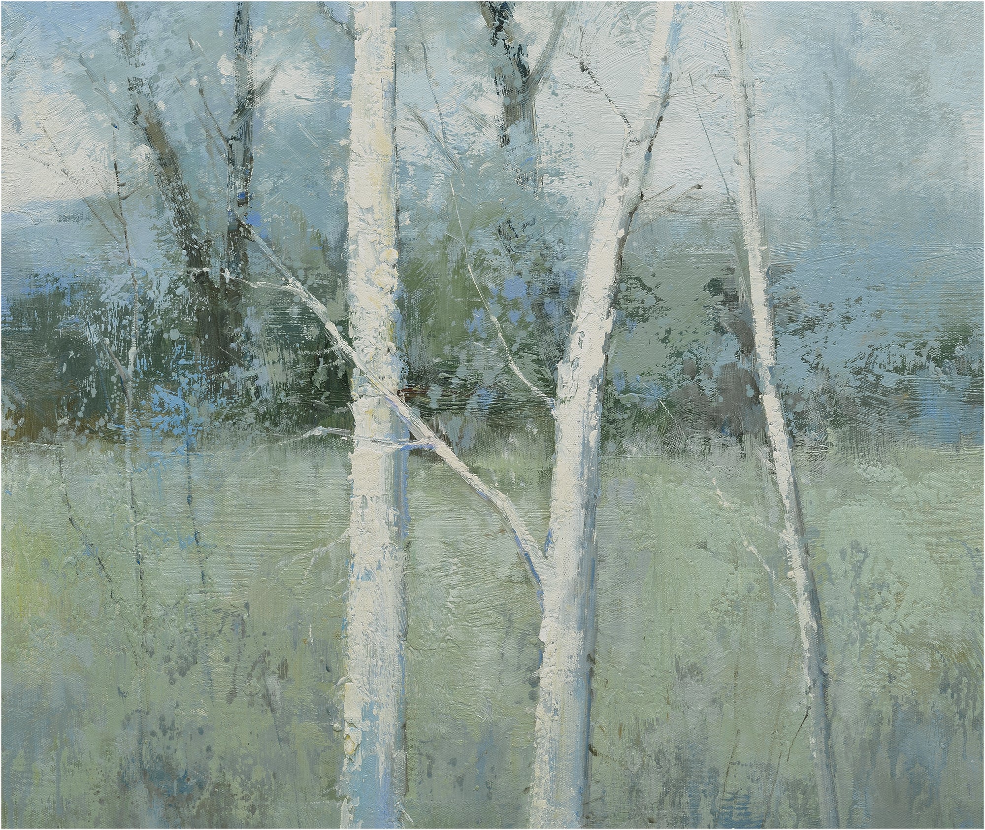 Giclee on Canvas-Modern Tree Landscape Artwork821703 image 2