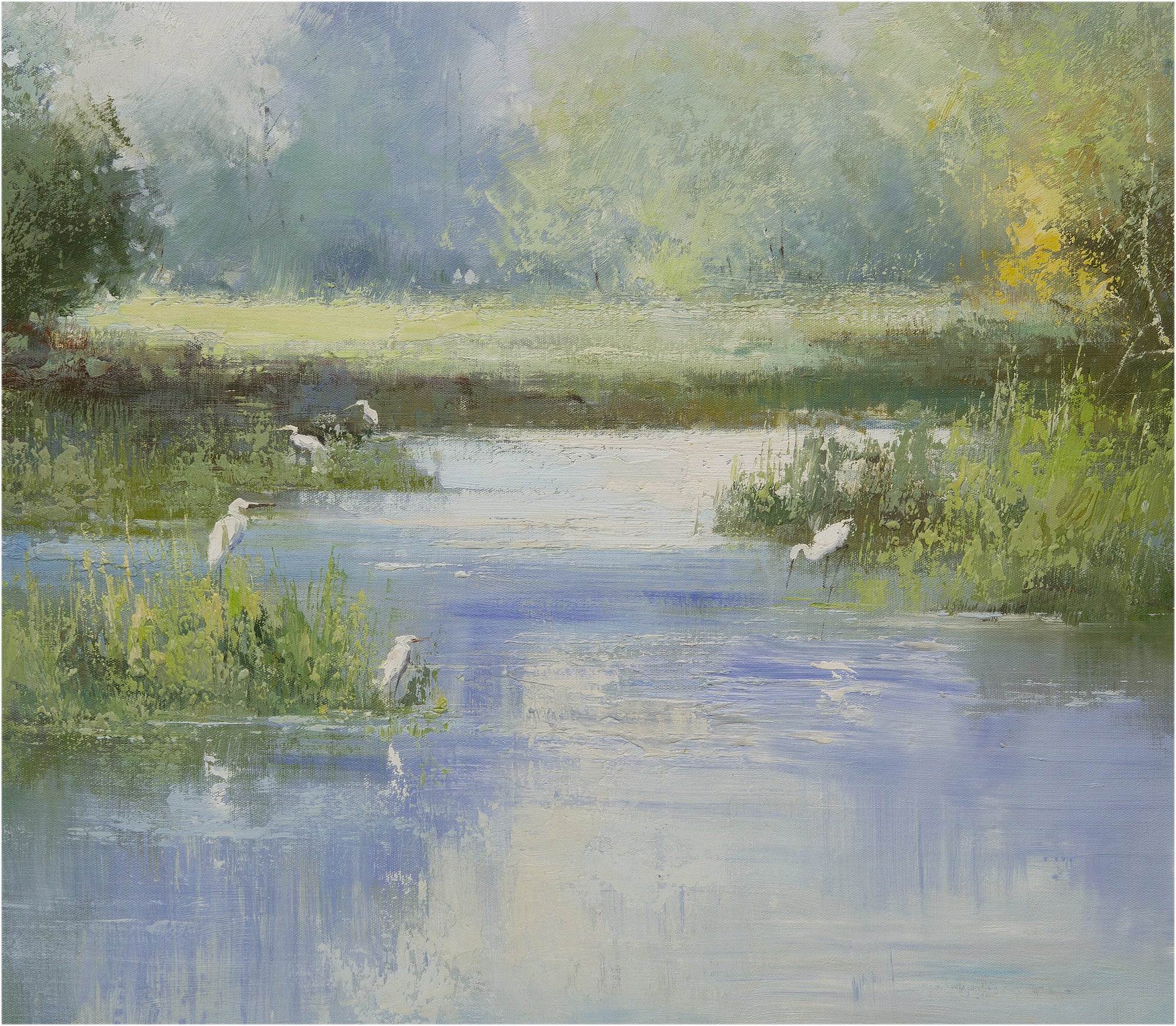 Giclee on Canvas-Modern Marsh Creek Artwork 8220207 image 2