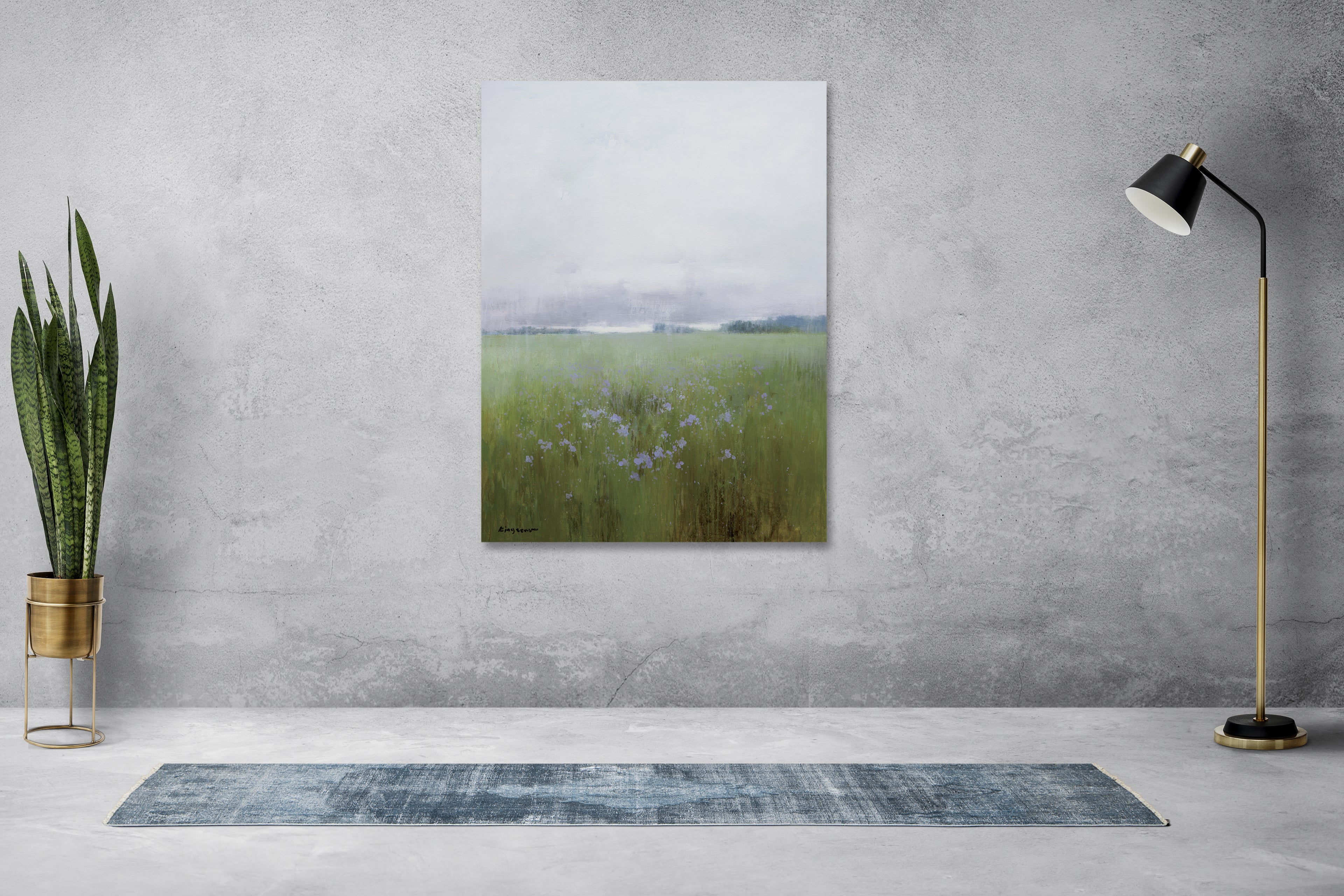 Giclee on Canvas-Modern Landscape Artwork 823445 image 1
