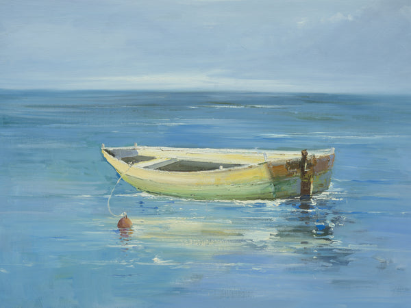 Giclee on Canvas- Contemporary Boat Seascape Artwork 4656562 image 0