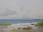 Giclee on Canvas-Modern Beach View Seascape Artwork 822925 image 0