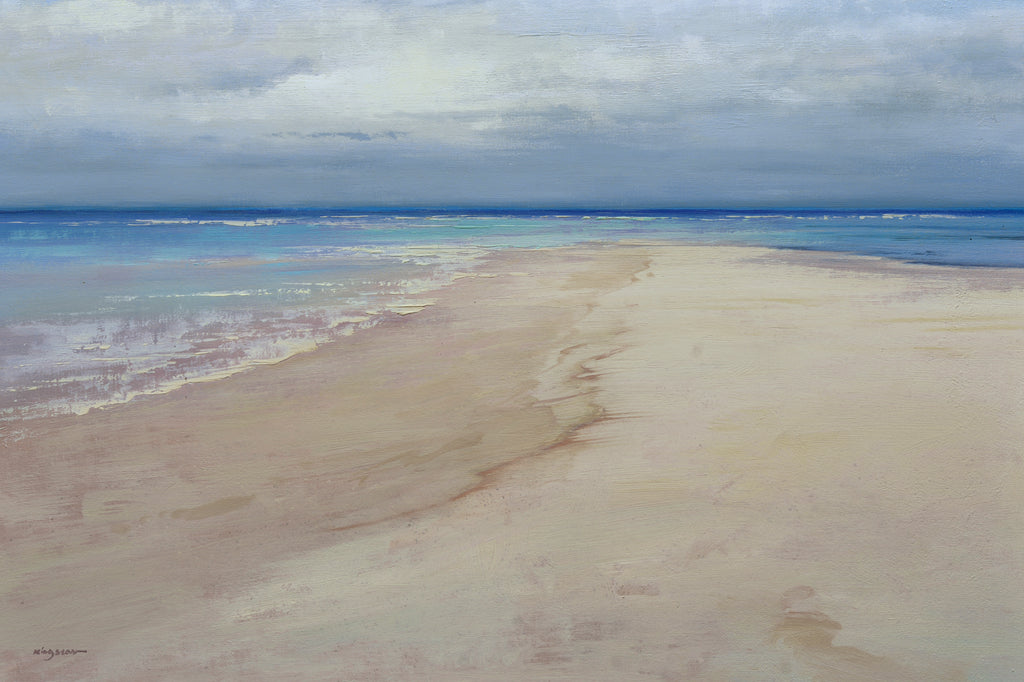 Giclee on Canvas-Modern Seascape Artwork 4-72071032 image 0