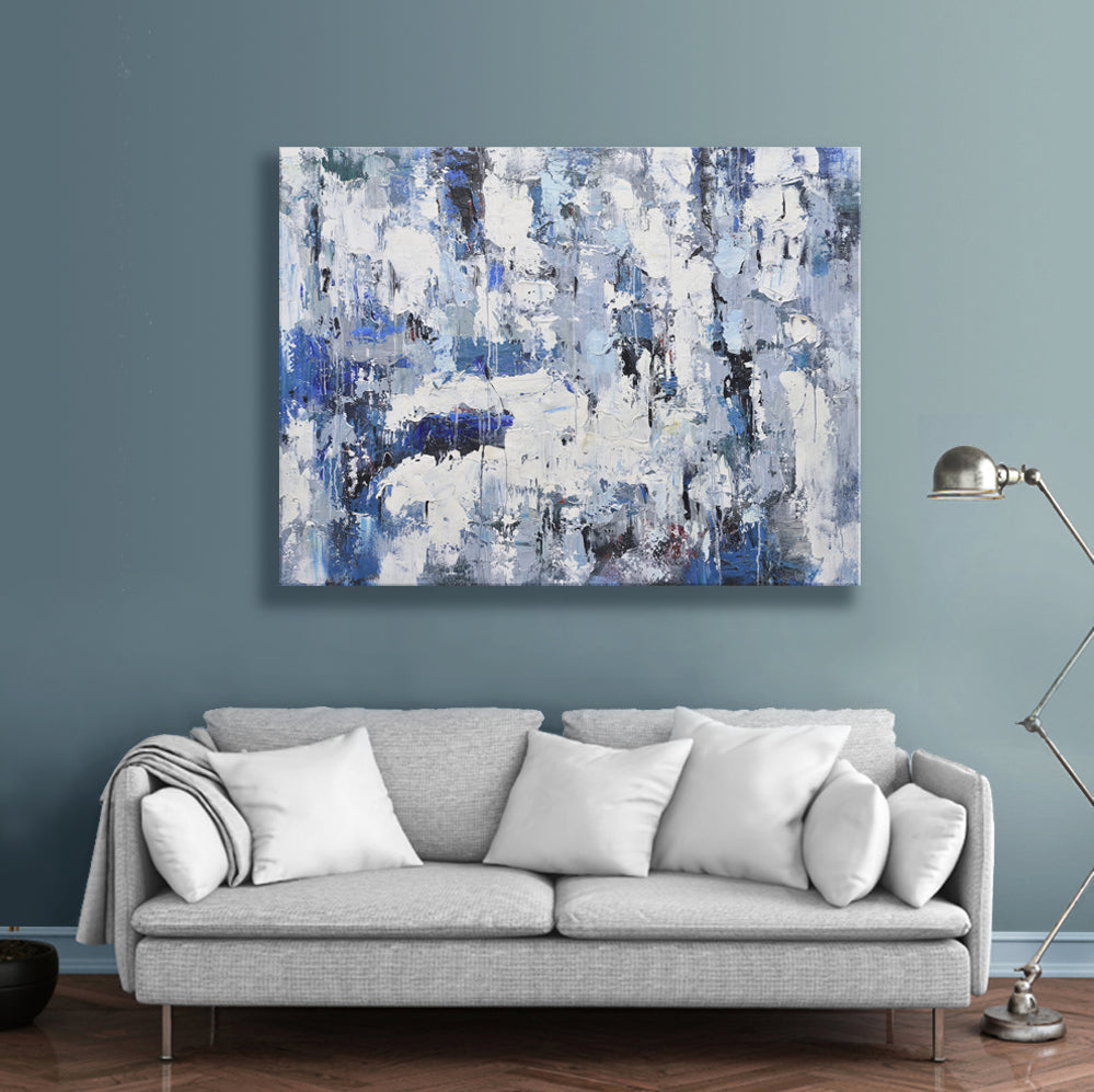 36x48 abstract oil painting on canvas 72071016 image 1