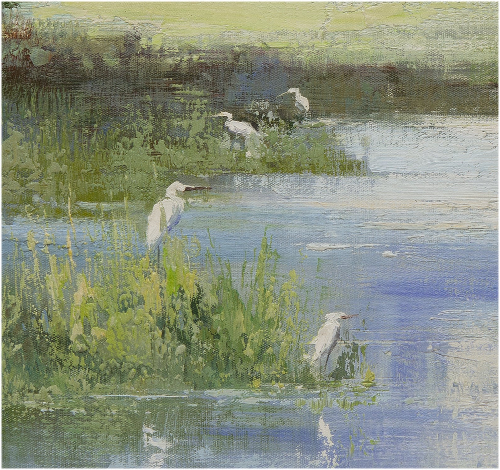 Giclee on Canvas-Modern Marsh Creek Artwork 8220207 image 3