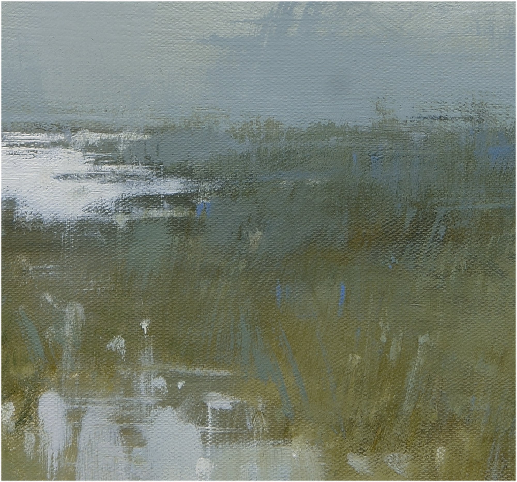 Giclée on Canvas-Modern Lake View Artwork G2174 8-4211252 image 2