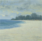 Giclée on Canvas-Modern Ocean Beach Artwork P102 image 1