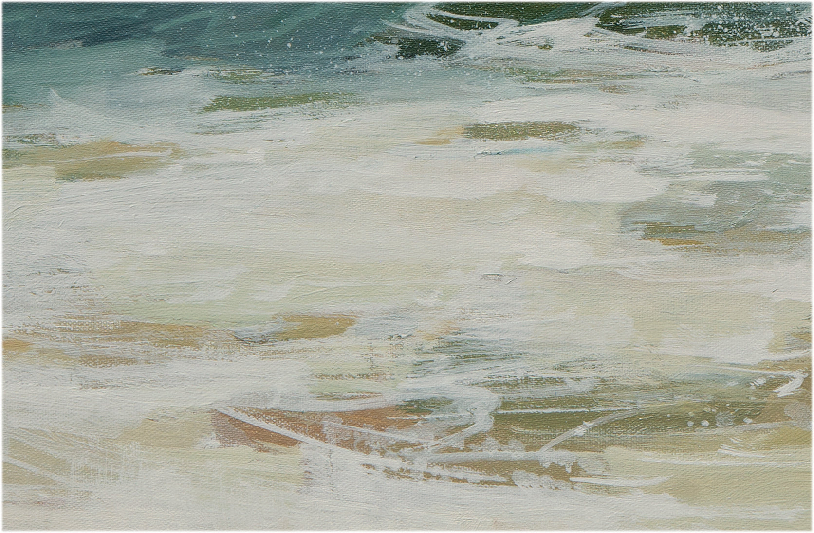 Giclee on Canvas-Modern Beach Ocean Wave Artwork 823709 image 3