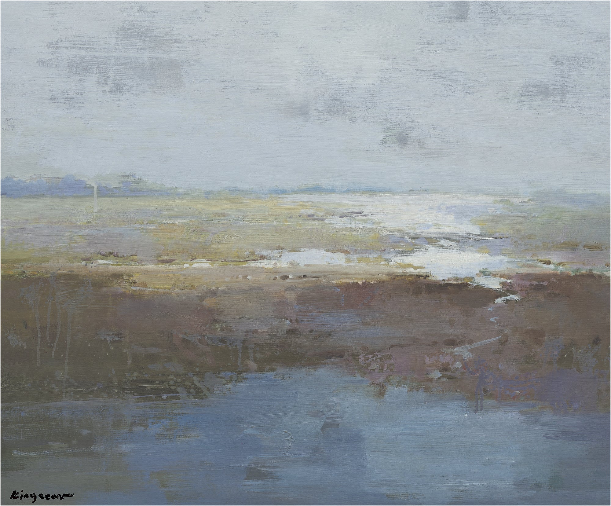 Giclee on Canvas-Modern Shore  Artwork 7211004 image 2