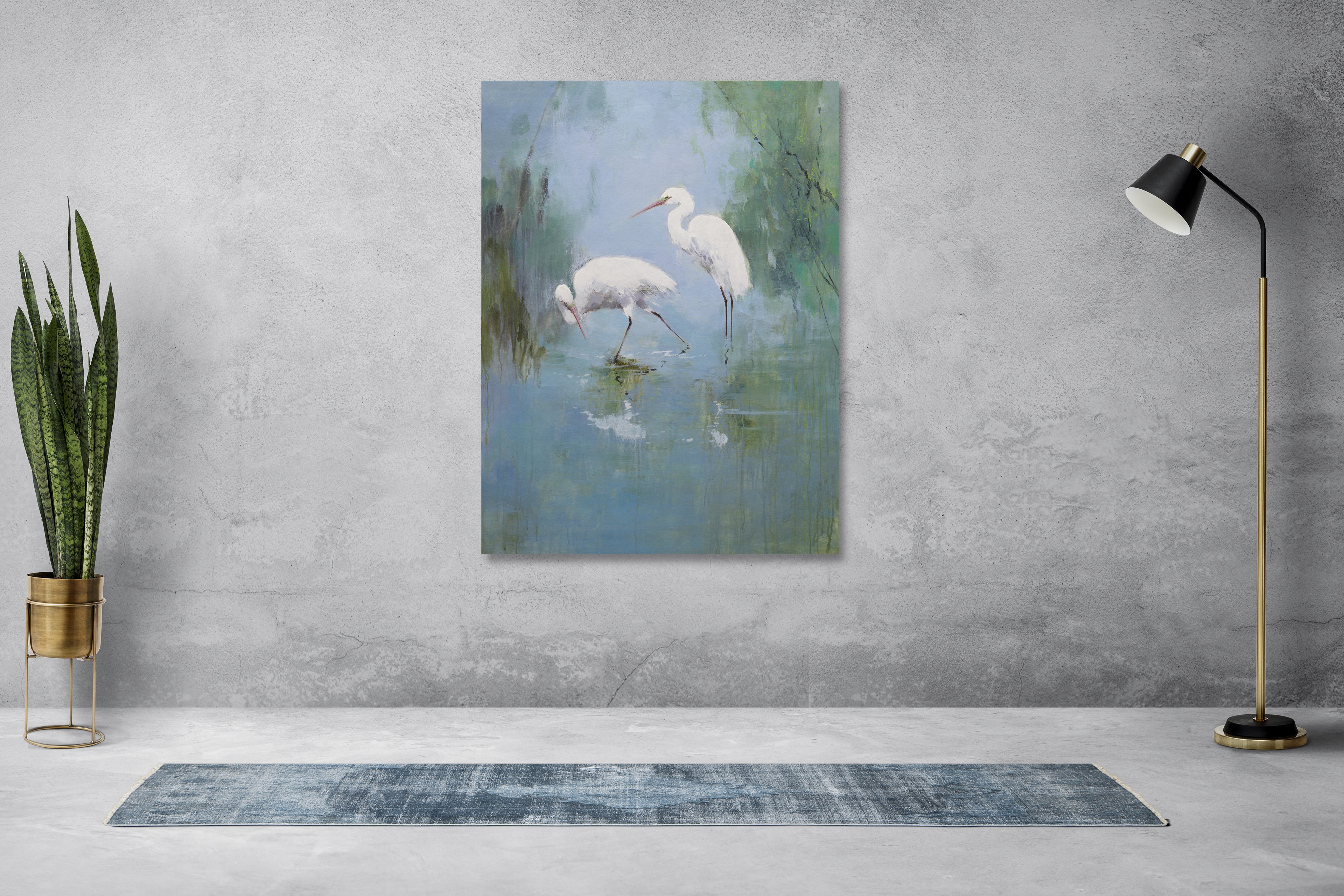 Giclee on Canvas- Egrets Artwork 823446 2 image 1