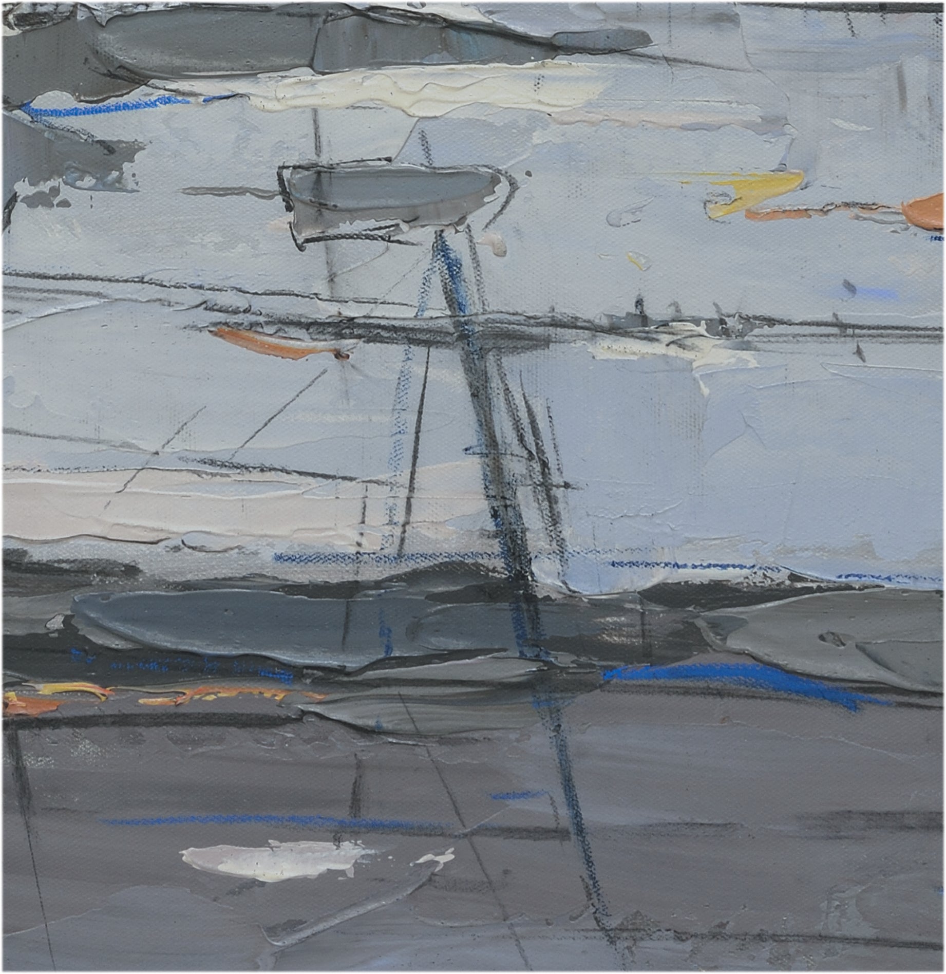 Giclee on Canvas-Modern Purple &Blue Abstract Artwork 721678 image 3