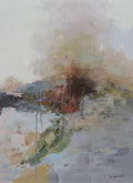 51703501 Abstract landscape, oil painting, 30x40 image 0