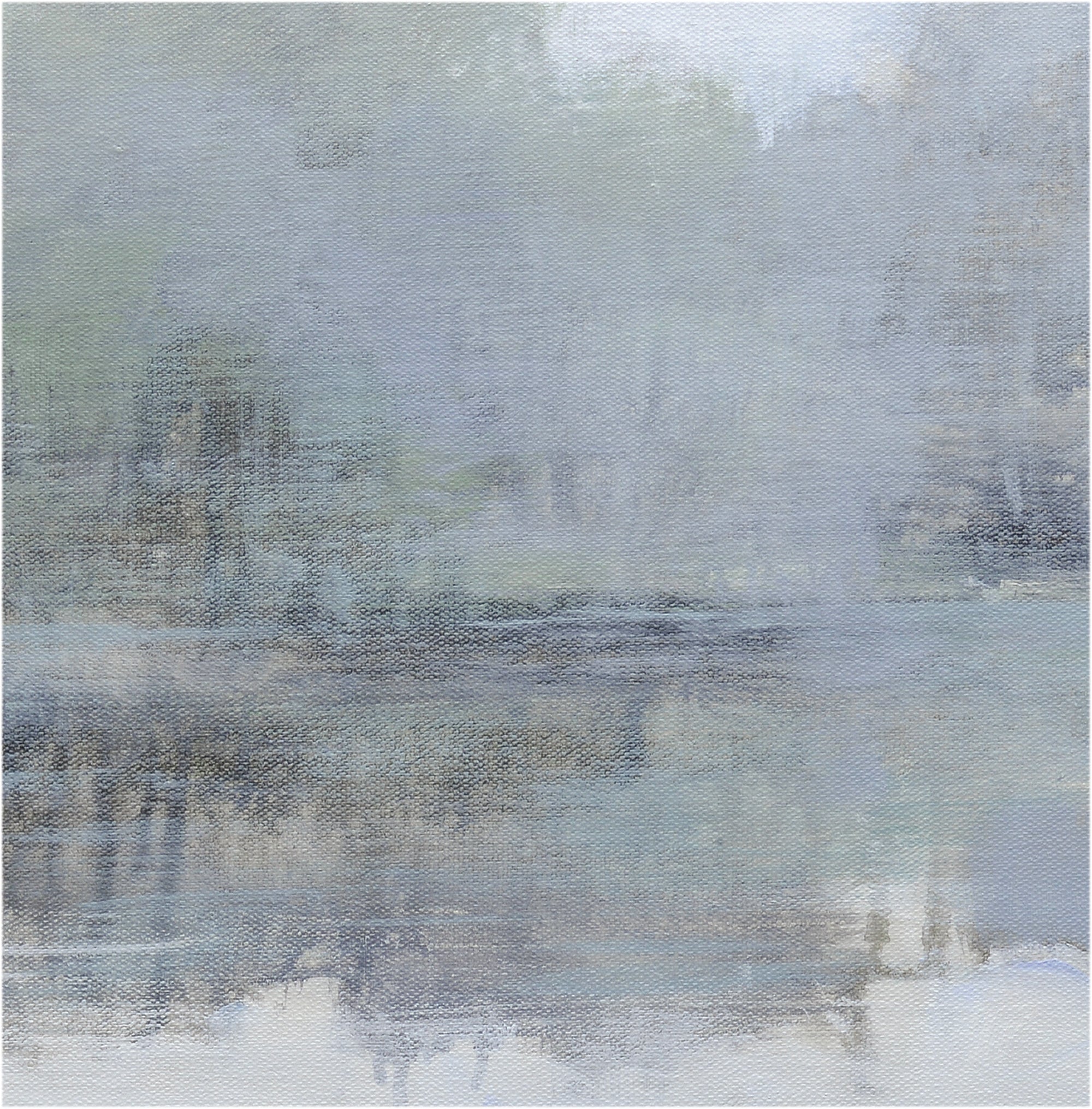 Giclee on Canvas-Modern Lake View Artwork 823455 image 3