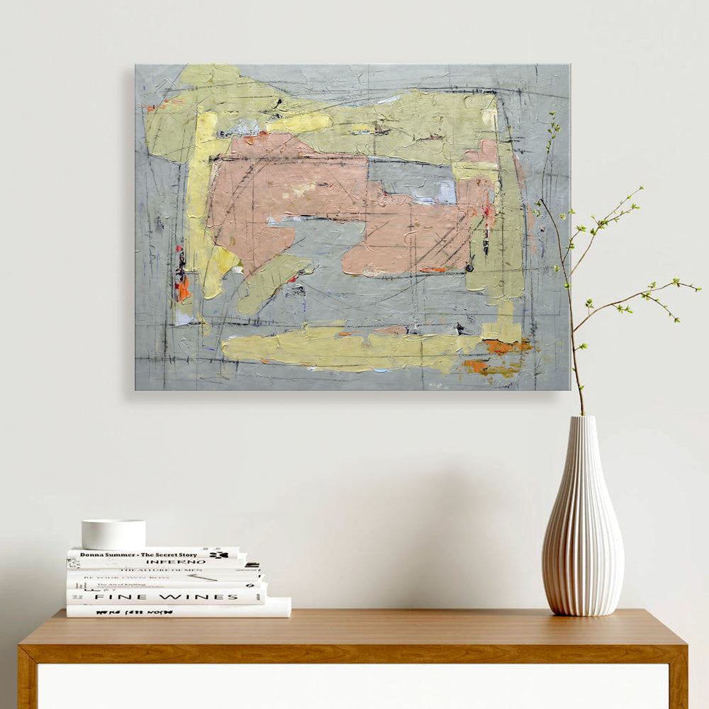 36x48 abstract oil painting on canvas 72071015 image 1