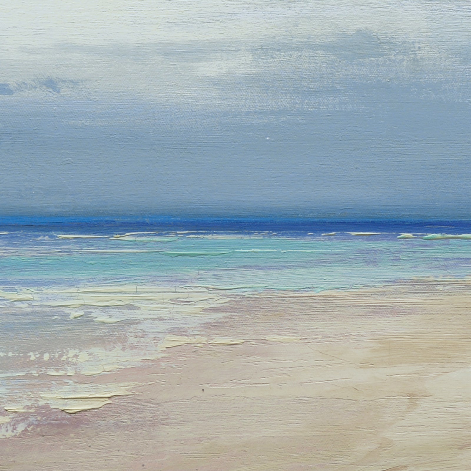 Giclee on Canvas-Modern Seascape Artwork 4-72071032 image 1