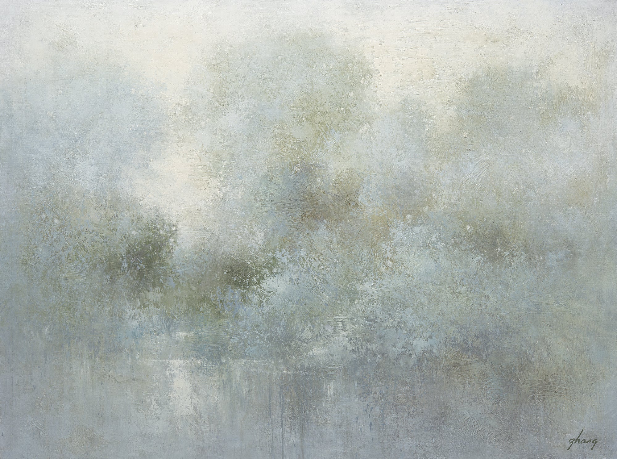 Giclee on Canvas-Modern Marsh Landscape Artwork 8194305 image 0