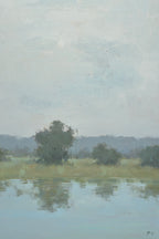 Giclée on Canvas-Modern Creek Bank Artwork 81941013 image 0