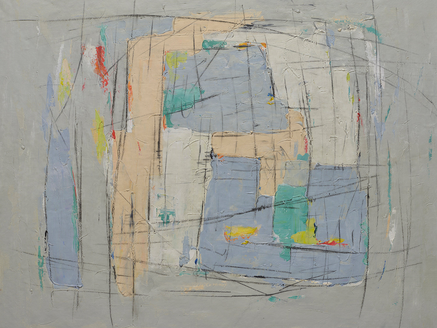 36x48 abstract oil painting on canvas 72071013 image 0