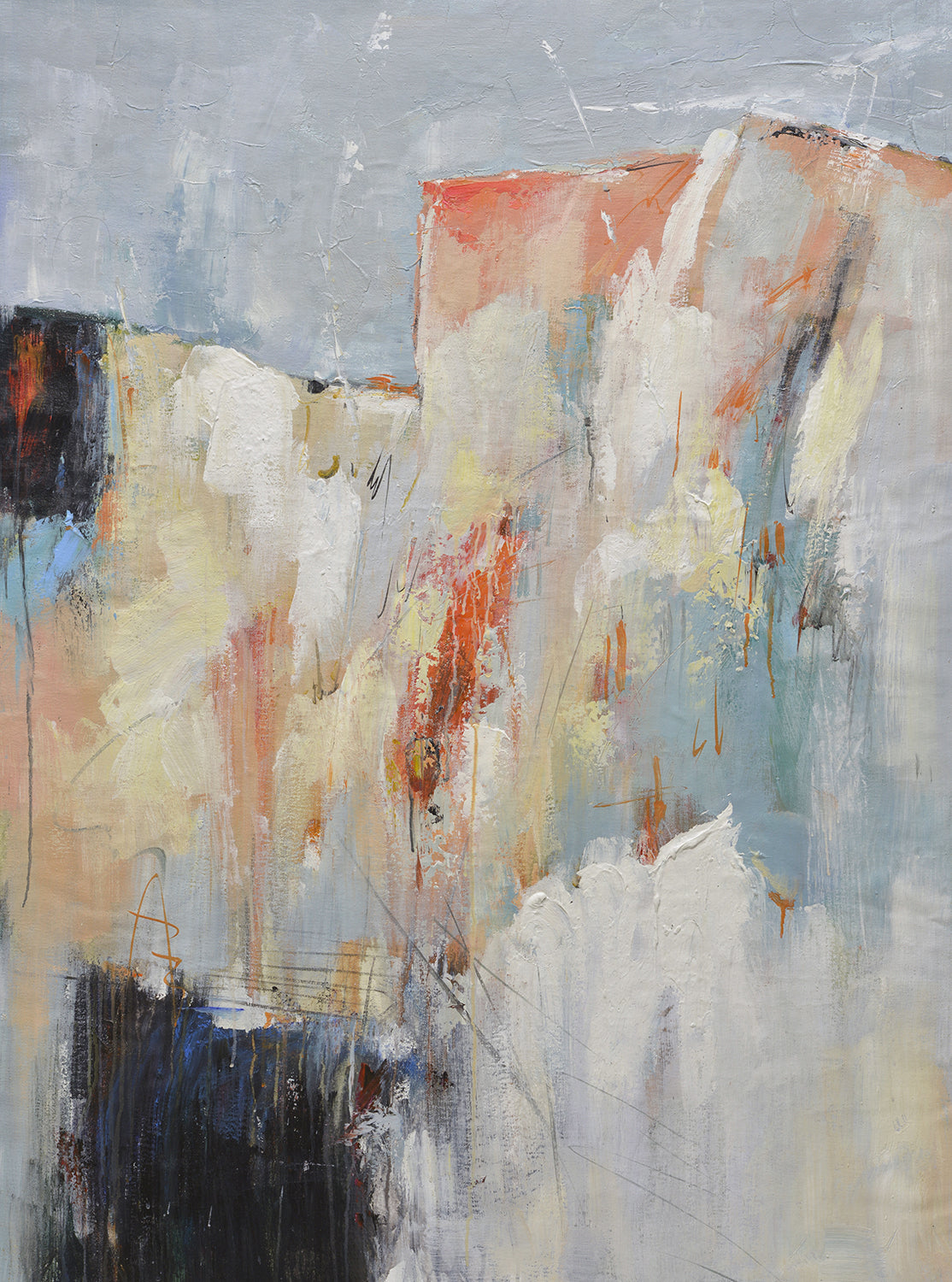 36x48 abstract oil painting on canvas 72071011 image 0