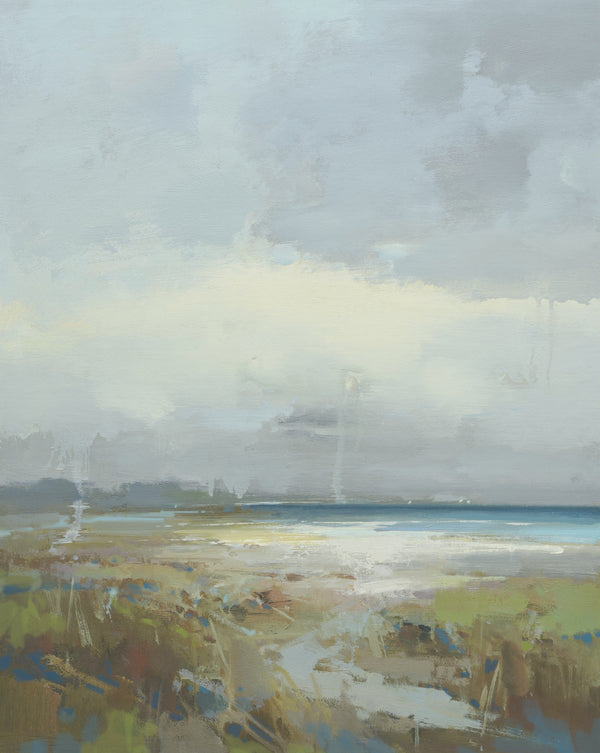 Giclee on Canvas-Modern Beach Seascape Artwork 421614 image 0