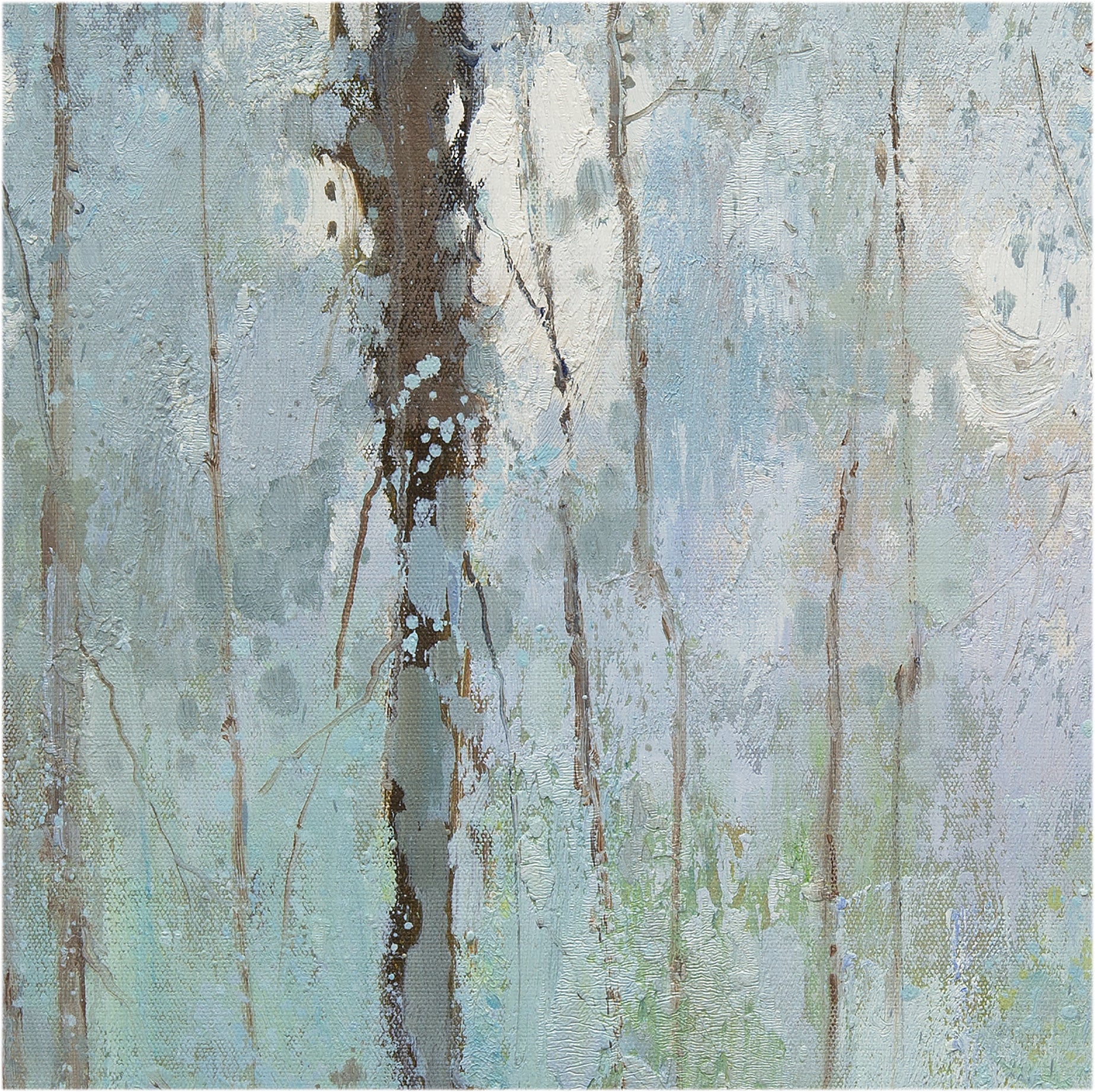 Giclee on Canvas-Modern Forest Trees Artwork 823751 image 3