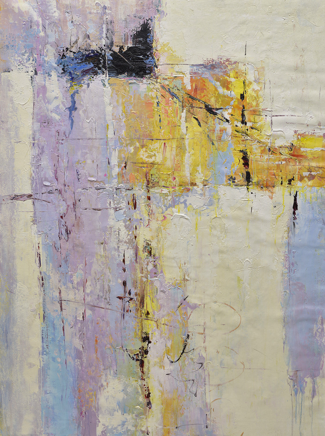 36x48 abstract oil painting on canvas 72071022 image 0