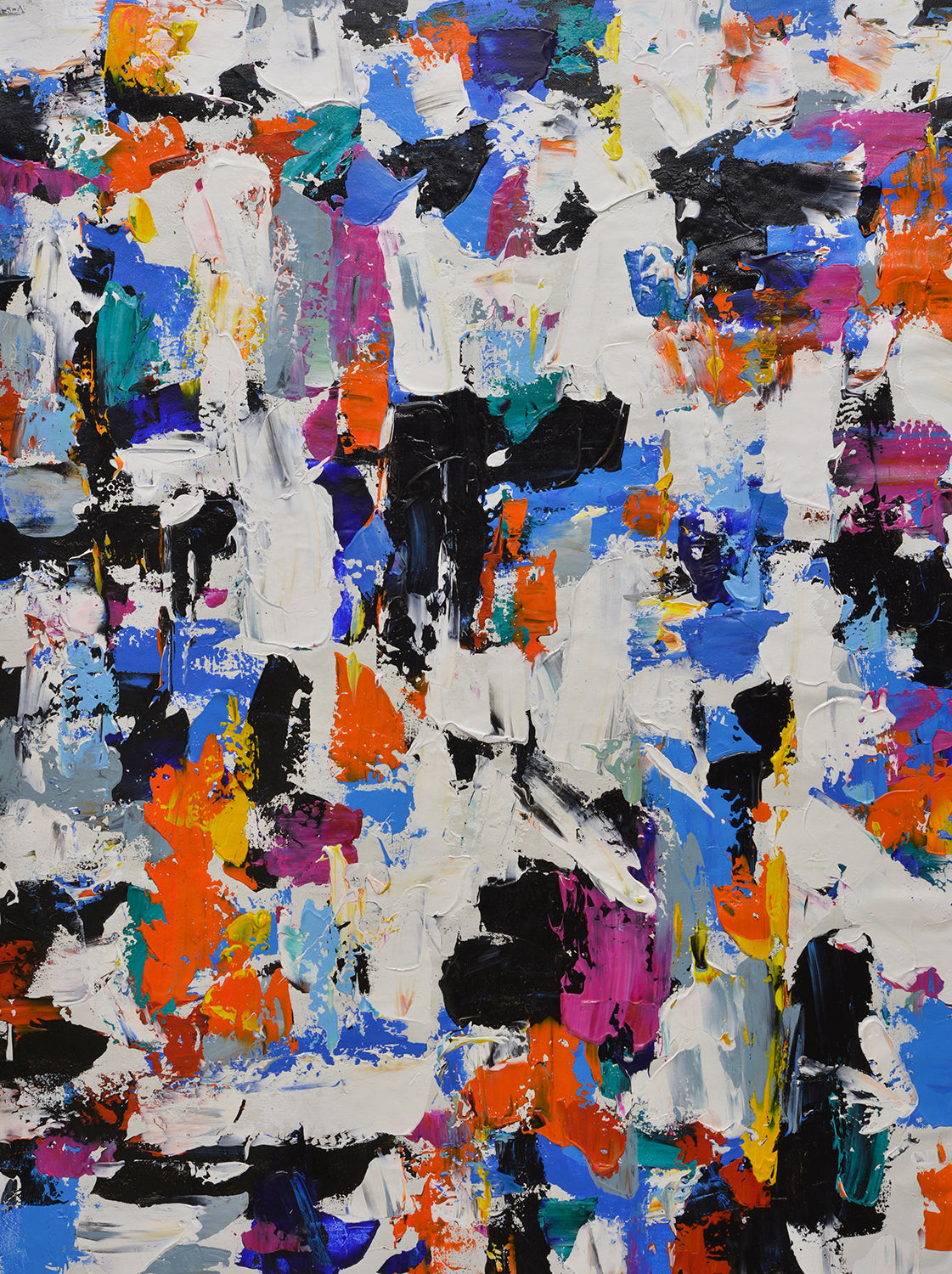 36x48 abstract oil painting on canvas 72071023 image 0