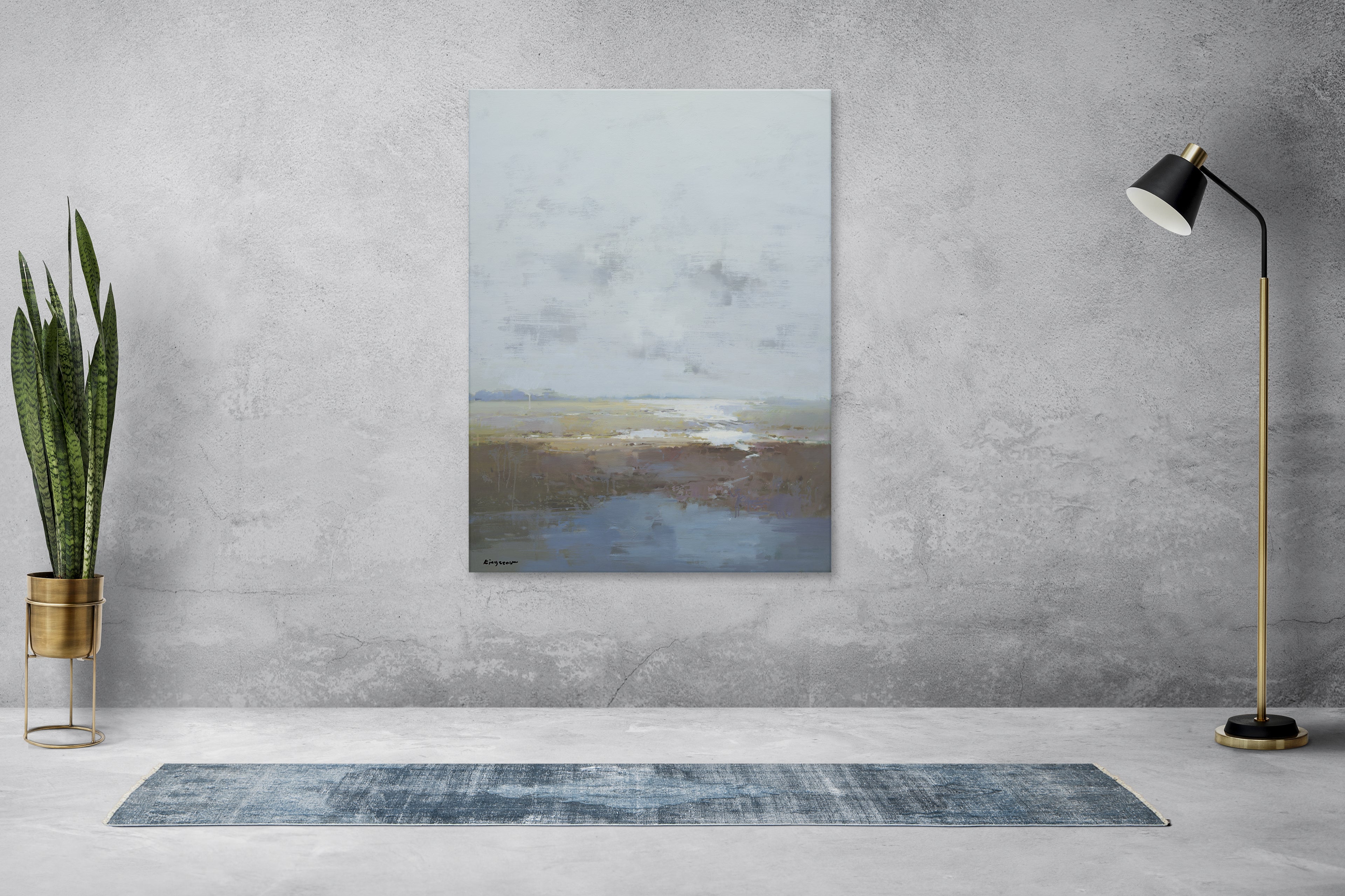 Giclee on Canvas-Modern Shore  Artwork 7211004 image 1