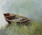 Giclée on Canvas-Boat in River Artwork 915109 image 1
