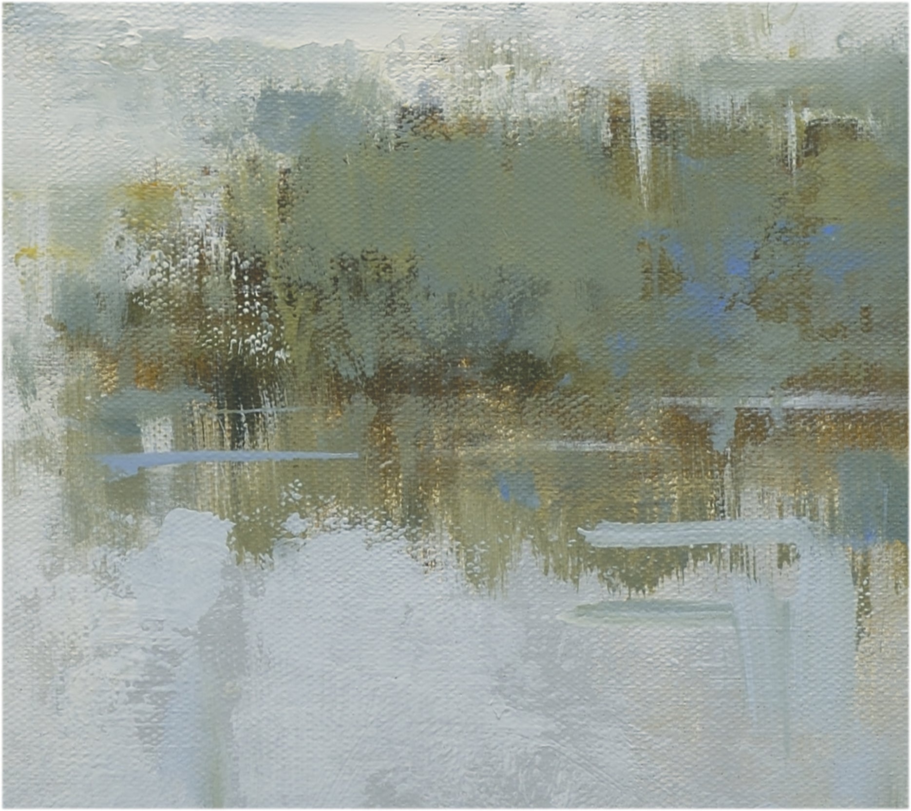 Giclée on Canvas-Modern Lake View Artwork G2175 - 8-4211251 image 2