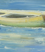 Giclee on Canvas- Contemporary Boat Seascape Artwork 4656562 image 1