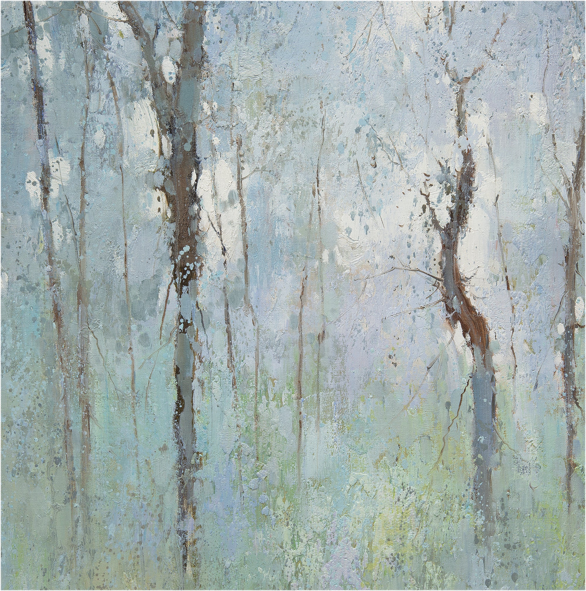 Giclee on Canvas-Modern Forest Trees Artwork 823751 image 2