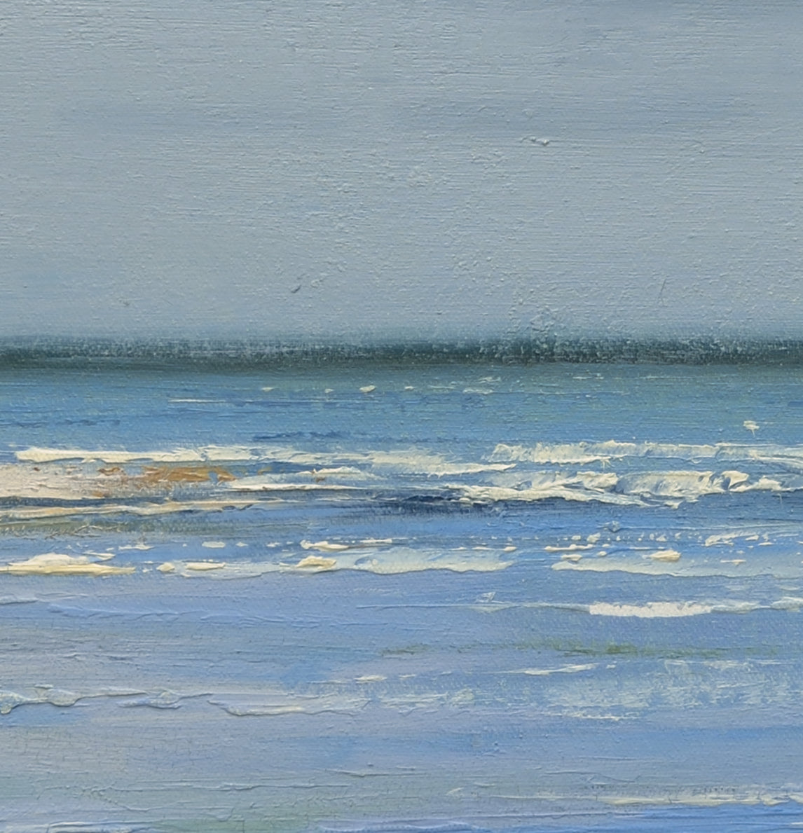 Giclee on Canvas-Modern Seascape Artwork 4-72071034 image 1