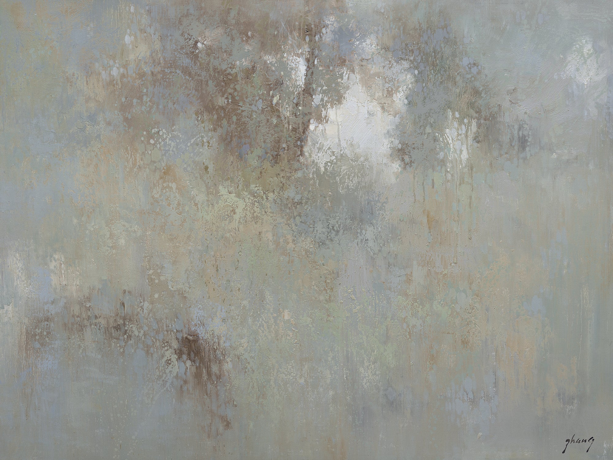 Giclée on Canvas-Modern Landscape  Artwork P328 image 0