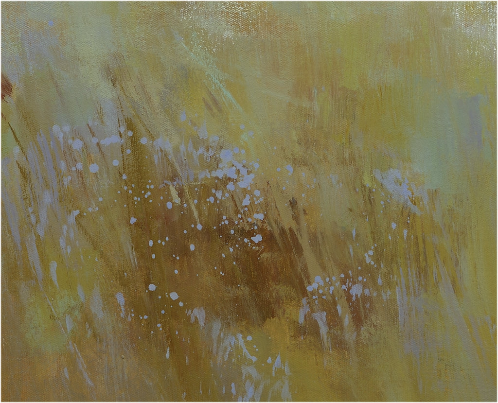 Giclée on Canvas-Modern Field Landscape Artwork A153 image 2