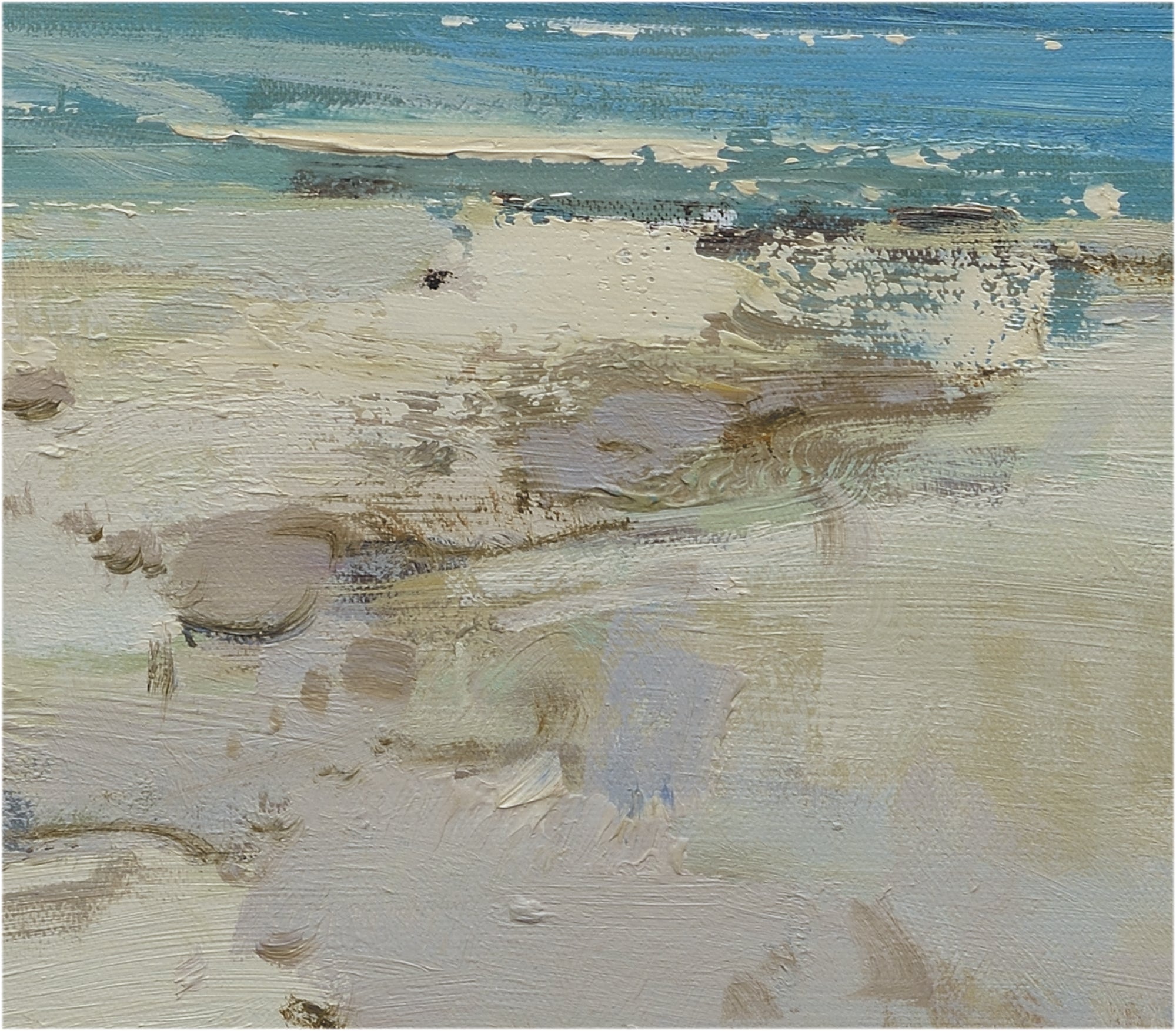 Giclee on Canvas-Modern Beach View  Artwork 8-42017002 image 3