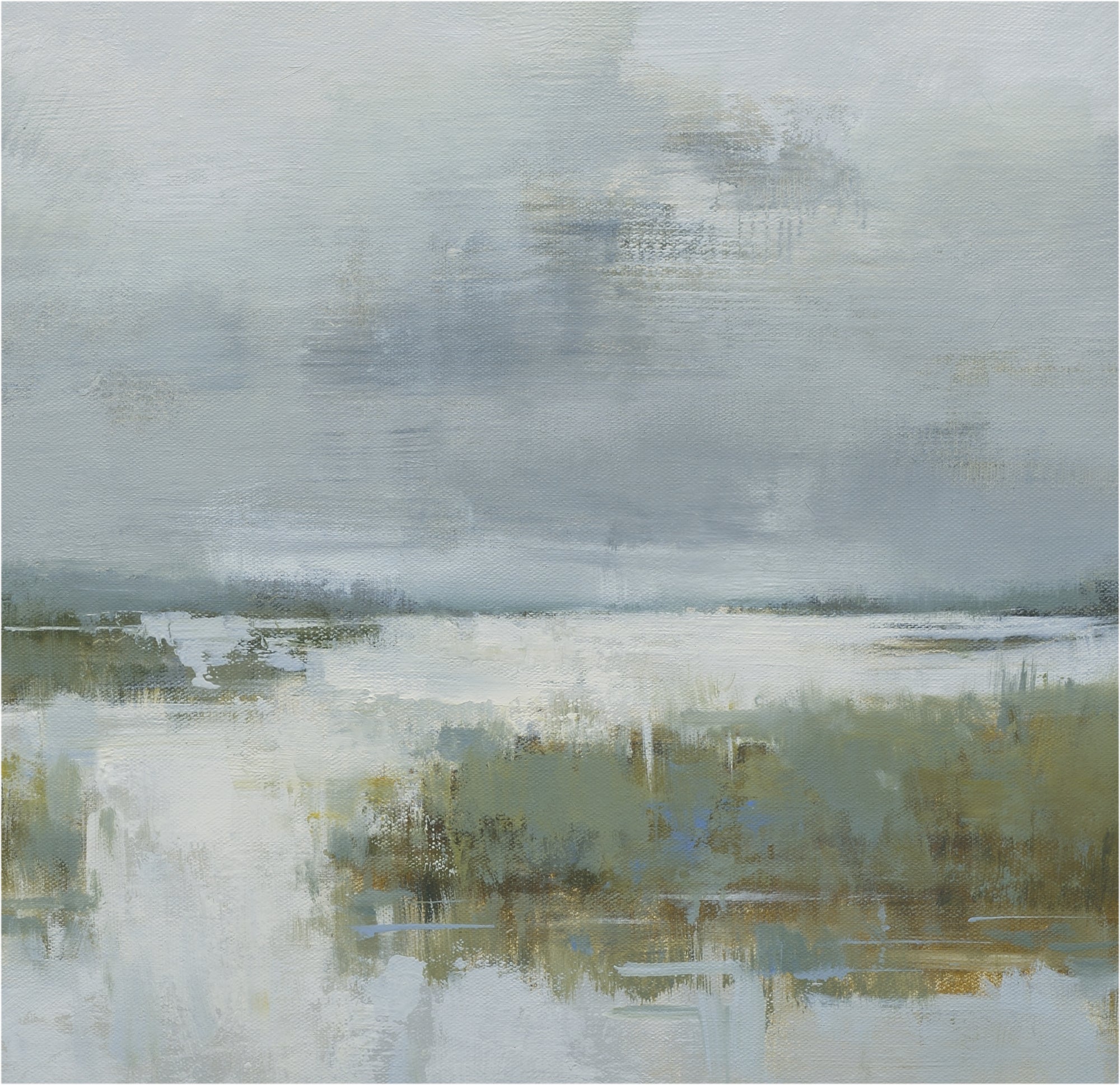 Giclée on Canvas-Modern Lake View Artwork G2175 - 8-4211251 image 1