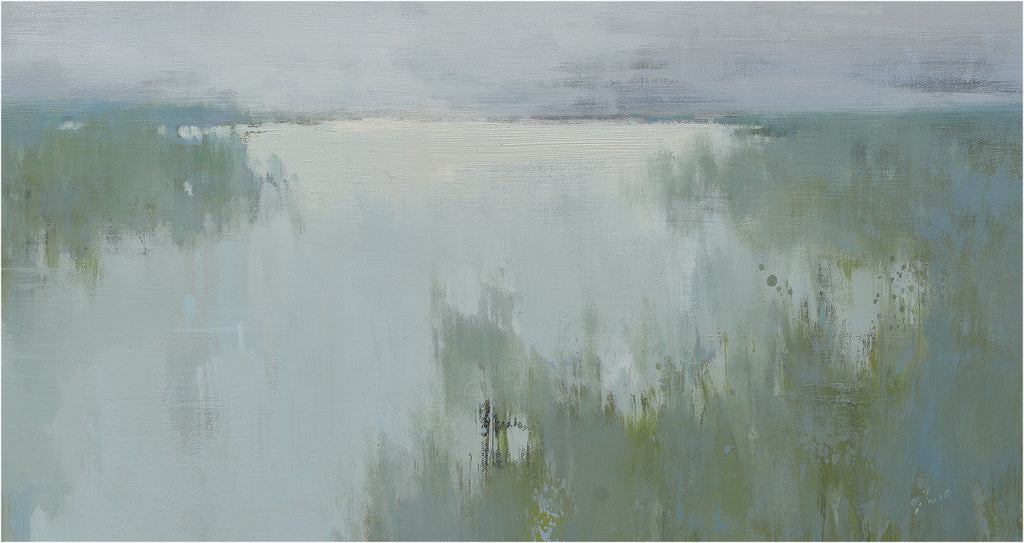 Giclée on Canvas-Modern Marsh Landscape Artwork 822911 image 1